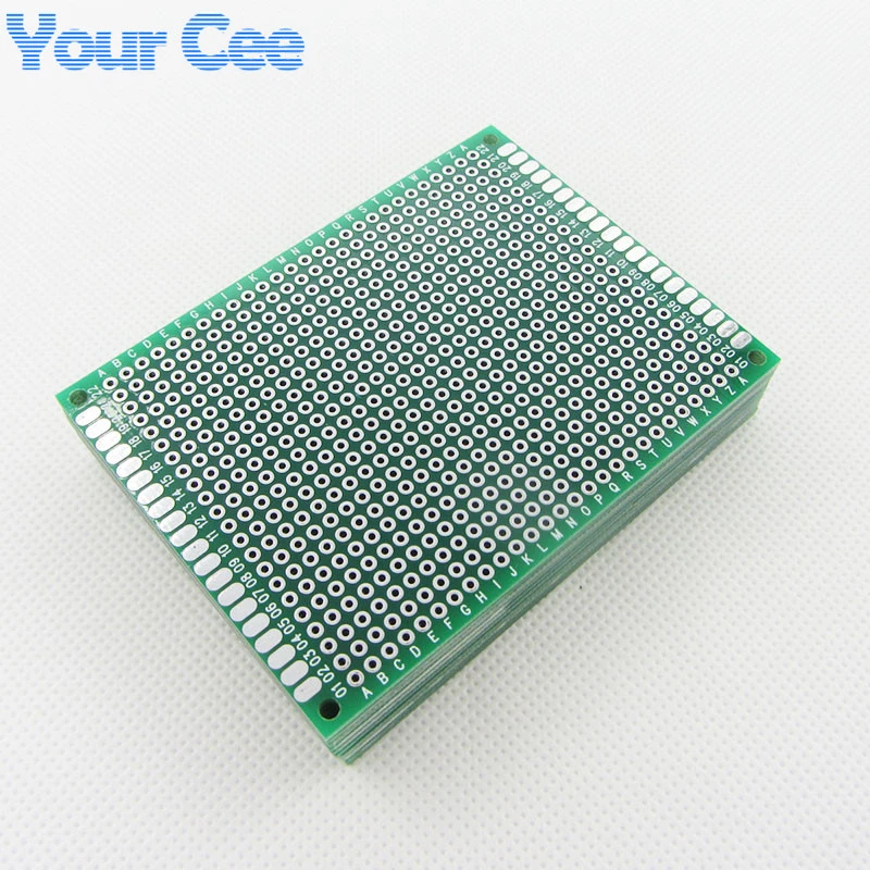 6x8cm Double-sided Breadboard Prototype PCB Universal Printed Circuit Board