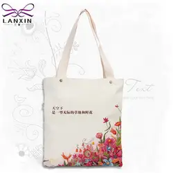 Женщина плечо сумка Холст сумка Для женщин леди ручки шоппер 2016 Сумки с цветочным принтом большой мешок
