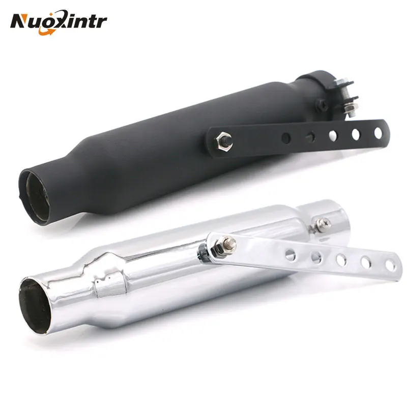

Nuoxintr Motorcycle Akrapovic Exhaust Modify Motocross Exhaust Muffler Motorcycle Inlet Exhaust for Harley ATV Dirt Pit Bike
