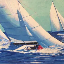 Mozaik алмазная живопись на заказ парусная регата 5d бриллиантовый рисунок Рождество вышивка diy Вышивка крестиком Рождественский Декор Горячая 925