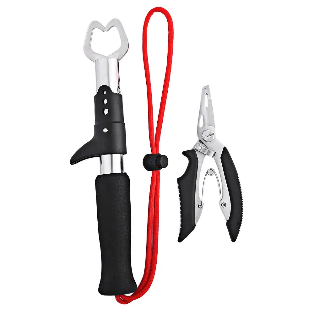Outlife Fs 1005 2Pcs Fish Grip Nipper Snip Fishing Lure Pincer Scissor Cutter Lipgrip Remove Hook Tackle Tool Gripper Plier huismerk kopen in de aanbieding Outlife Fs 1005 2Pcs Fish Grip Nipper Snip Fishing Lure Pincer Scissor Cutter Lipgrip Remove Hook Tackle Tool Gripper Plier huismerk kopen in de aanbieding