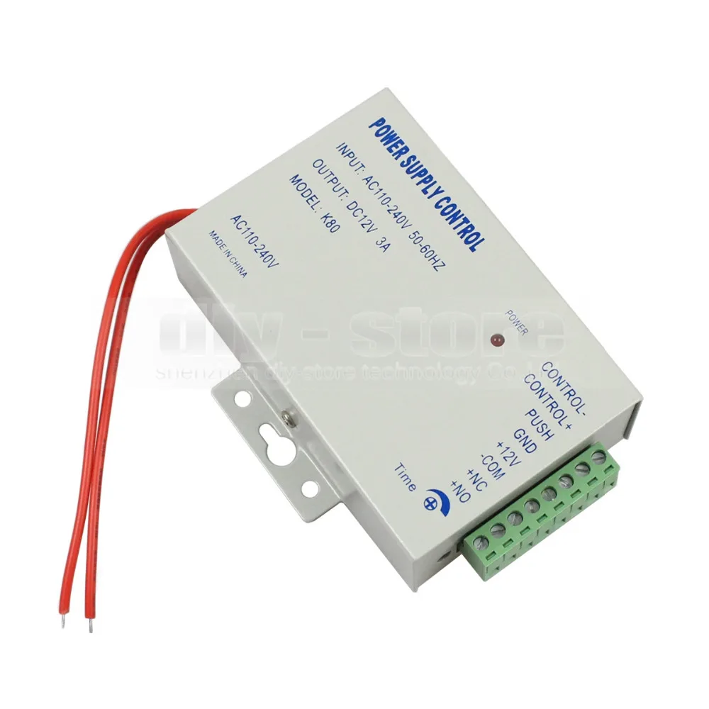Diysecur Remote Control 125khz Rfid Em Reader Keypad Door Access