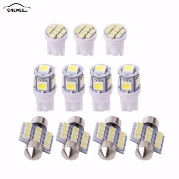 

ONEWELL 11 Pcs T10-20SMD 3528 COB LED ar Reading Lamp Auto Parking Lamps