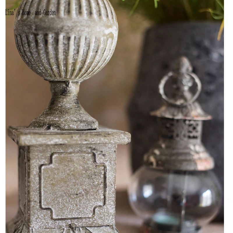 hand made metal iron vintage garden ornaments (4)