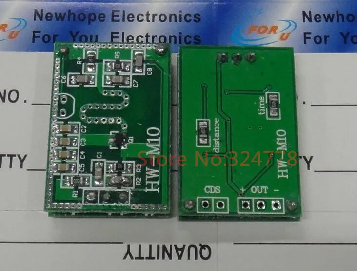 

Microwave sensor body sensor switch module HW-M10-2