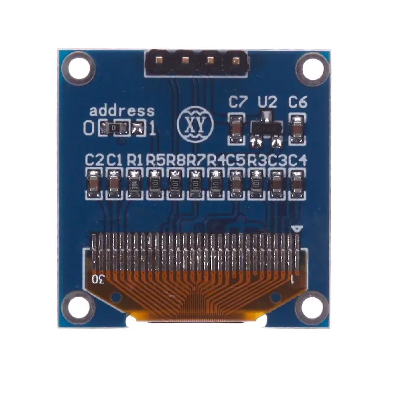 

New 0.96" I2C IIC Serial 128X64 OLED LCD LED Display Module For Arduino #55785