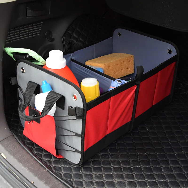 New Folding Car Trunk Organizer Toys Food Bag Car Trunk