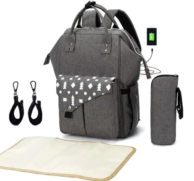 

Fashion Mummy Maternity Diaper Bag Large Nursing Bag Travel Backpack Designer Stroller Baby Bag Care Nappy Backpack