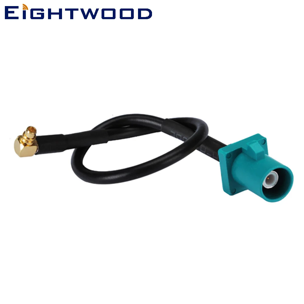 Eightwood Car Antenna Adapter Cable Fakra Z Male Straight to MMCX Male