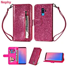 Роскошный кожаный силиконовый чехол-книжка для samsung Galaxy S9 S8 Plus S7 S6 Edge samsung Note 8 9 J4 J6 A5 A6 Plus