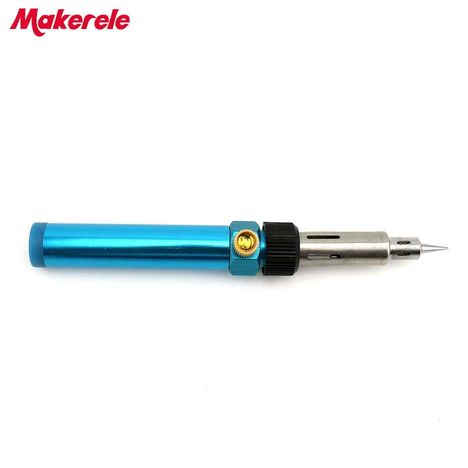 

High quality gas torch soldering Cordless Refillable Butane Gas Soldering Iron Pen shape gas gun tool HT-B01