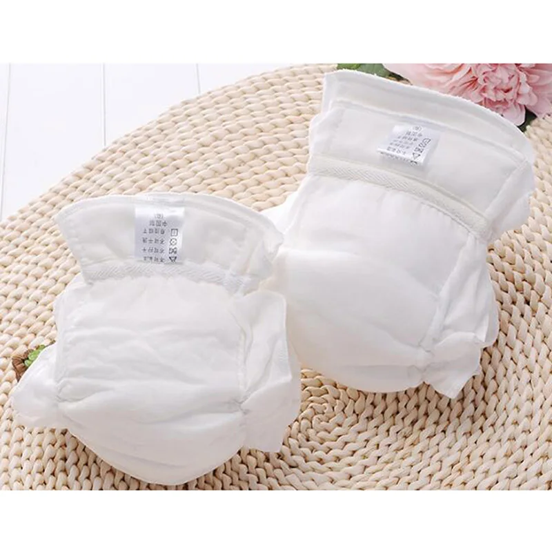 

Baby Washable Diapers Soft Comfortable Nappies Reusable Infant Newborn Cloth Diaper Liners 100% Cotton Luiers Diaper