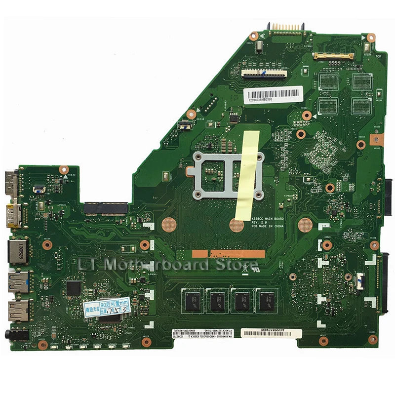X550CA материнская плата rev: 2 0 I5 3337 4 ГБ для For Asus R510CA X550C A550C X550CC ноутбука