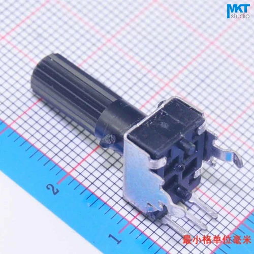 500Pcs 10K(103) Ohm B-Type Linear 18mm Shaft Rotary Potentiometer TrimmerVariable Resistor