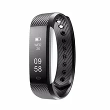 TGETH ID115HR Bluetooth Сердечного Ритма Sport Браслет Фитнес-Трекер Шагомер Activity Monitor Будильник Браслет