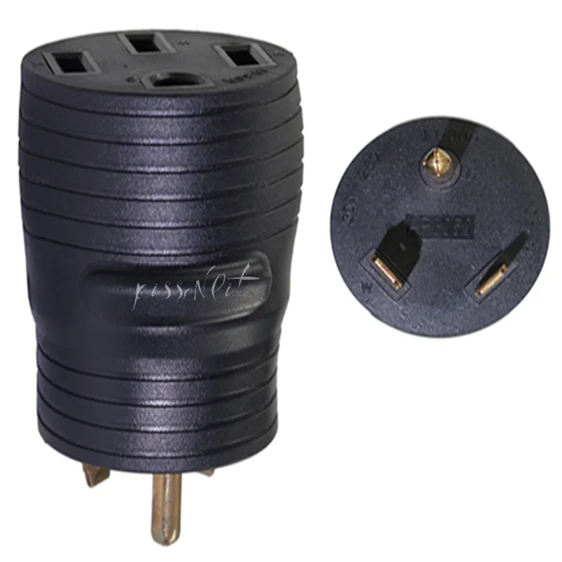 125V RV Мощность кабель переходник для 30A мужчина к 50A женский разъем (вилка