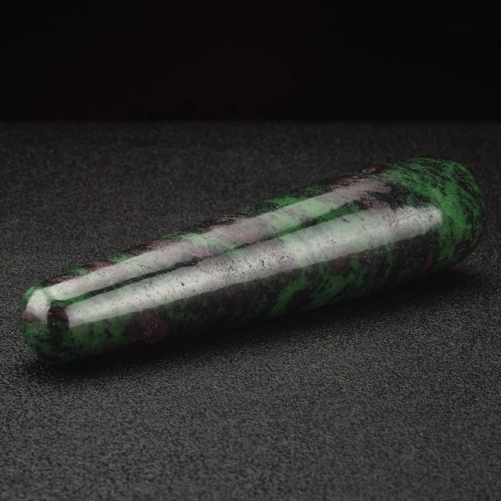 180ミリメートルクリスタルワンドビッグサイズ手作り天然ルビーゾイサイト宝石用原石ヨニワンドボディマッサージ大人のおもちゃマッサージ Body Massager Massage Massagesgemstone Massage Wand Aliexpress