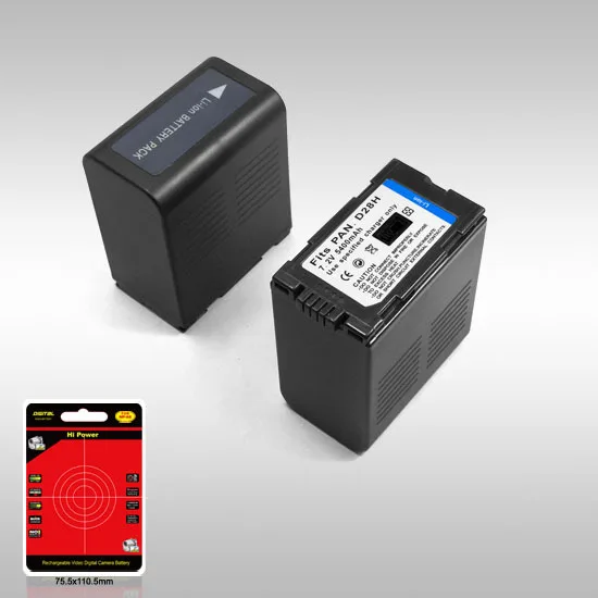 Bateria da câmera substituir para panasonic d28 (h) apto para nvgs10