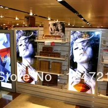 Реклама светодиодный Алюминий тонкий лайтбокс indoor