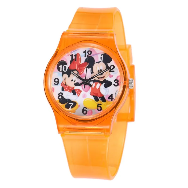Mickey Minnie Mouse Children Watch Kids Watches Silicone Baby Boys Girls Watch Cute Dial Clock Relogio Infantil Relojes Nina New