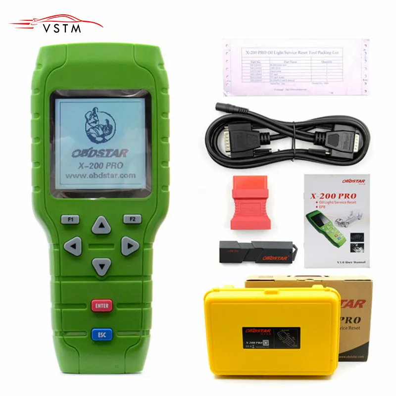 

Original OBDSTAR X-200 X200 Pro A+B Configuration for Oil Reset + OBD Software + EPB with free shipping