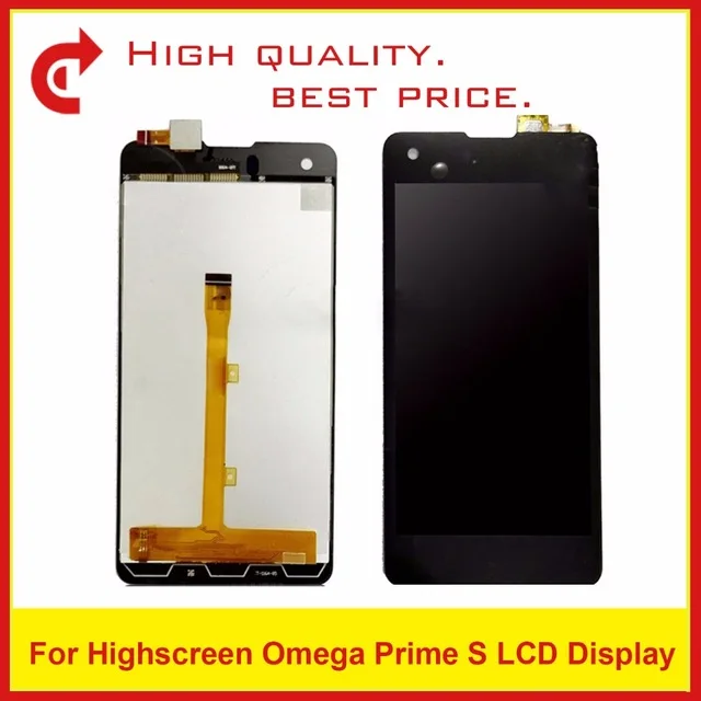 

High Quality 4.7" For Highscreen Omega Prime S Lcd Display Screen Touch Screen Panel Digitizer Screen Assembly Replacement