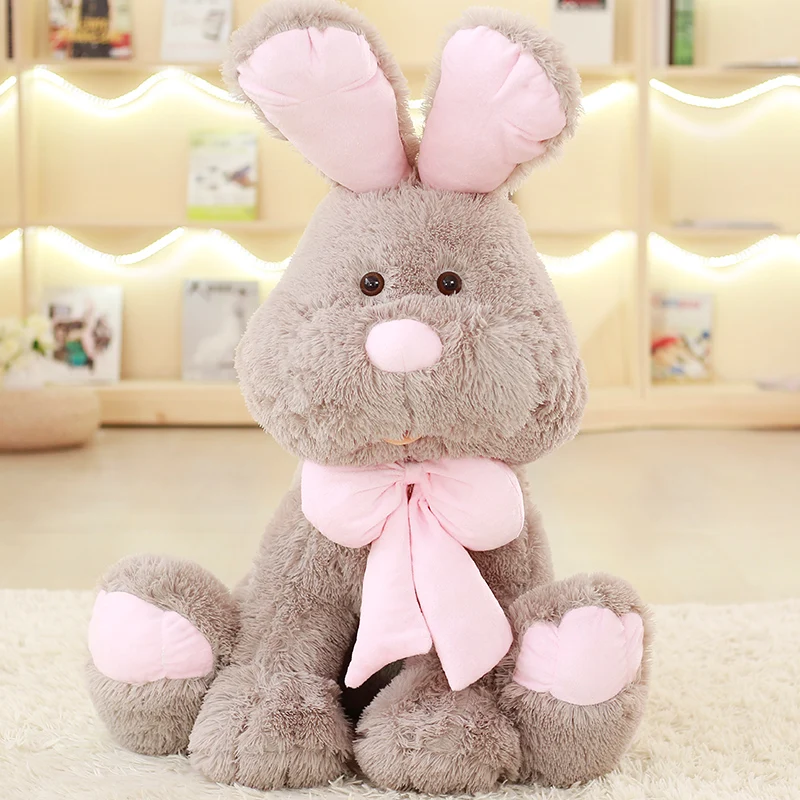 1 unid 50/70/80/90 cm lindas muñecas de conejo americano grandes juguetes de conejo Brinquedos de calidad Peluche tela de lujo relleno regalos de navidad 1 unid 50/70/80/90 cm lindas muñecas de conejo americano grandes juguetes de conejo Brinquedos de calidad Peluche tela de lujo relleno regalos de navidad