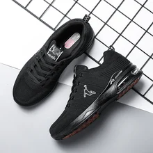 Мужские кроссовки Air Shoes удобные кроссовки для мужчин амортизация спортивные ботинки мужские бренд анти-скользкие спортивные кроссовки