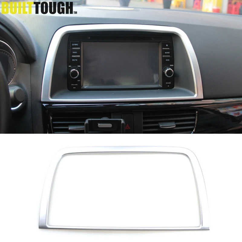 Fur Mazda Cx 5 Cx5 Ke 2012 2013 2014 2015 2016 Chrome Interior Dashboard Center Control Navi Bildschirm Abdeckung Trim Rahmen Dekoration Trim Cover Dashboard Trimmazda Cx 5 Cx5 Aliexpress