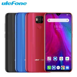 Ulefone Power 6 смартфон с 6,3-дюймовым дисплеем, восьмиядерным процессором Helio P35, ОЗУ 4 Гб, ПЗУ 64 ГБ, Android 9,0, NFC