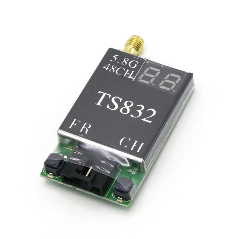 Mitoot TS832 FPV 5 8G 48CH 600mW 7 4 16V беспроводной AV Передатчик для Multirotor часть|Детали и