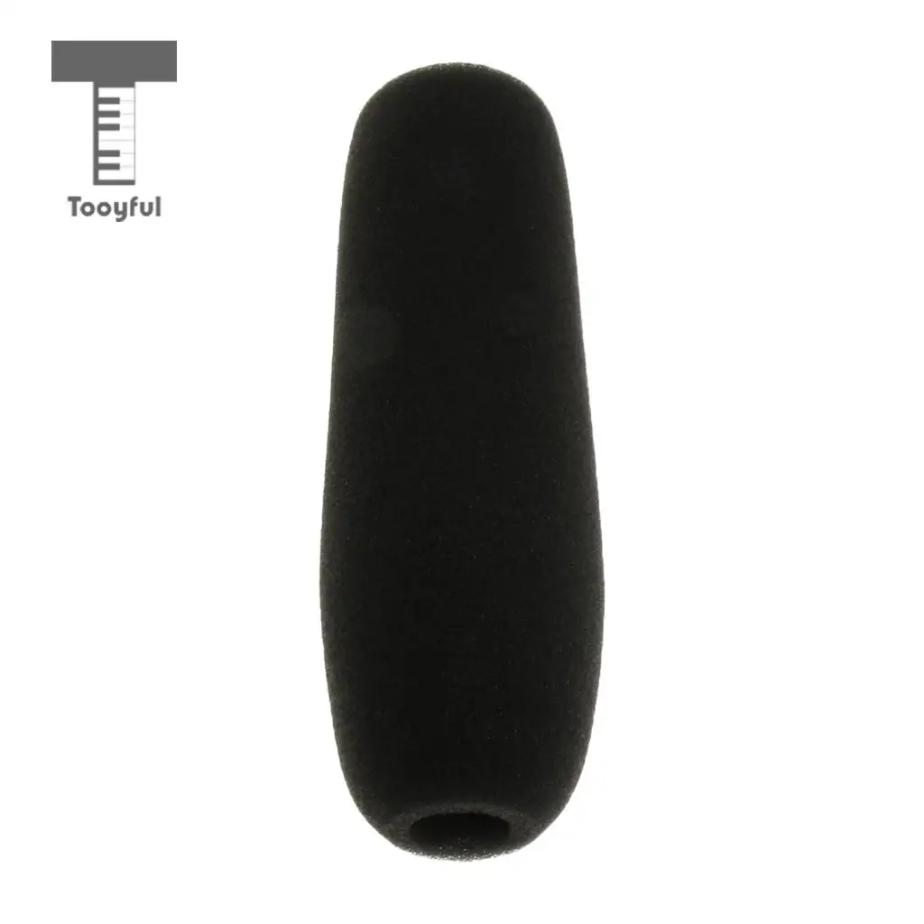Tooyful Practical 5 Pieces Microphone Foam Covers Windshields Mic Parts  for Outdoor Interview Press Conference Accessory