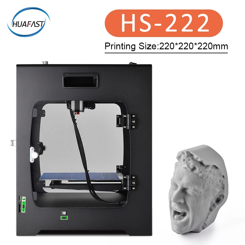

HS-222 3D Printer large print size impressora 3d Platform Desktop Industrial Grade Wi-Fi Cloud USB cable high precision printing