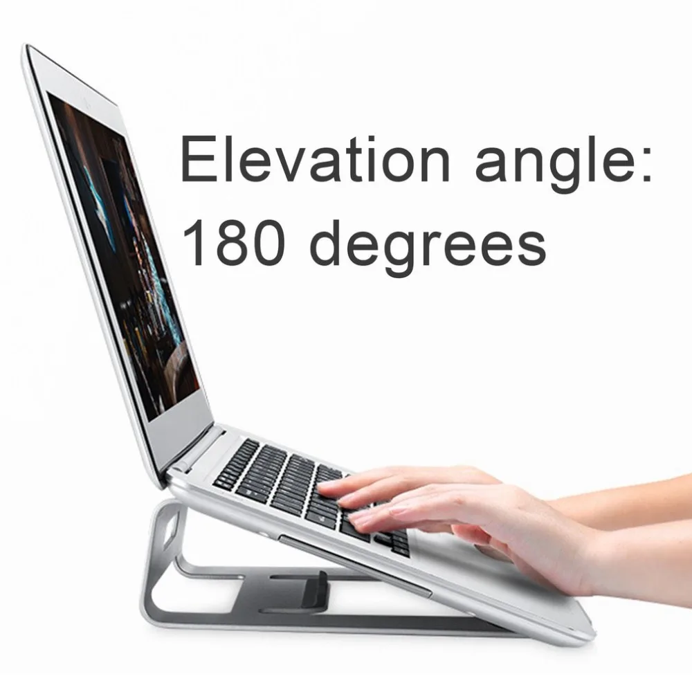 

Aluminum Laptop Stand Tablet Holder Cooling Desk Pad Notebook Metal Bracket For Laptap for MacBook Pro Air 11 to 15 inch