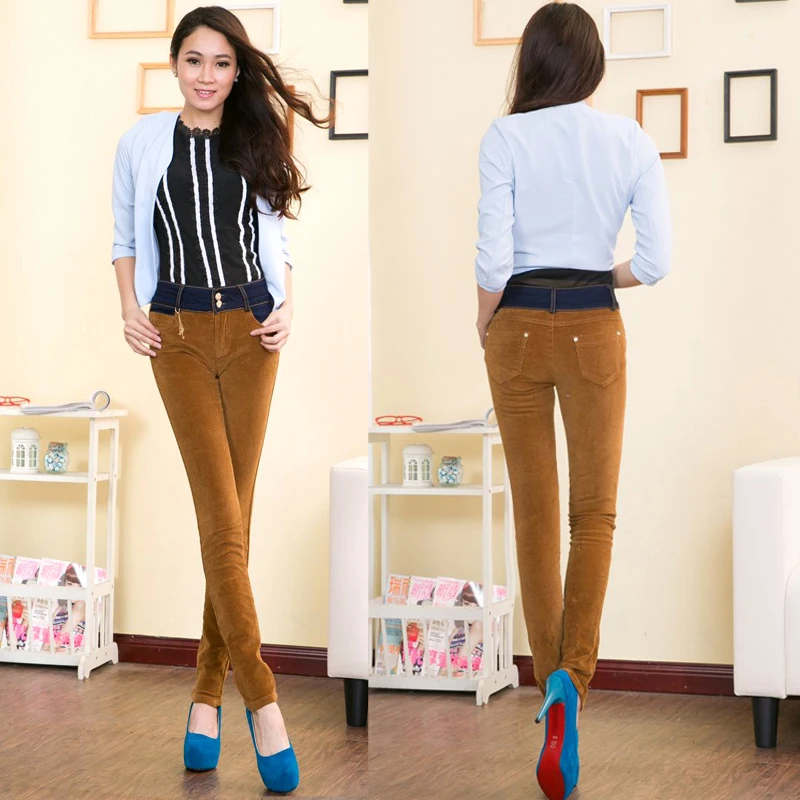 tight corduroy pants