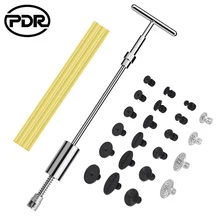 PDR инструменты обратный молоток безболезненный Набор для ремонта вмятин съемник для удаления вмятин комплект скользящий молоток клей присоска для автомобиля удаление града