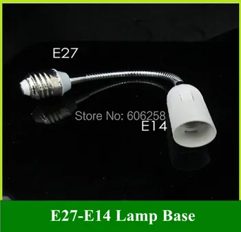 

E27 TO E14 Lamp Holder Converter E14 LED Light Base Extend Socket 28CM 10PCS