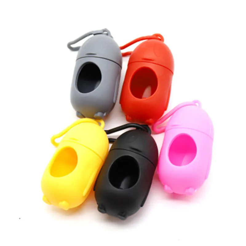 

1PC Pet Poop Bag Set Garbage Bag Carrier Holder Pet Dog Trash Bag Dispenser Storage Box Clean Up Waste