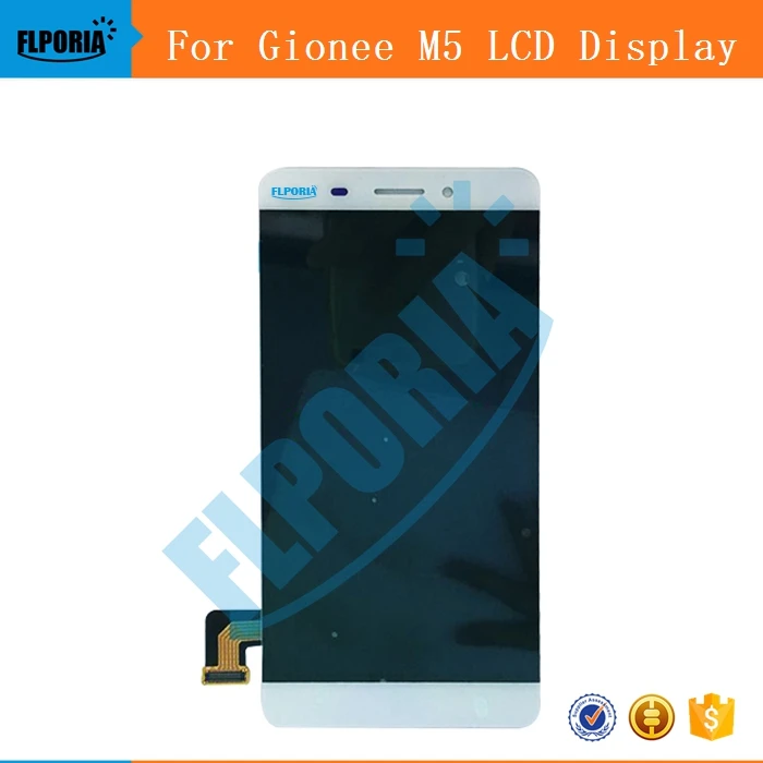 GN0002 Original For Gionee M5 LCD Display With Touch Screen Digitizer Assembly Replacement Parts Black Whit Gold(3)