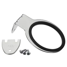 Горячая Новая мода настенный фен стойка алюминиевая ванная комната настенный держатель Полка для хранения Прямая