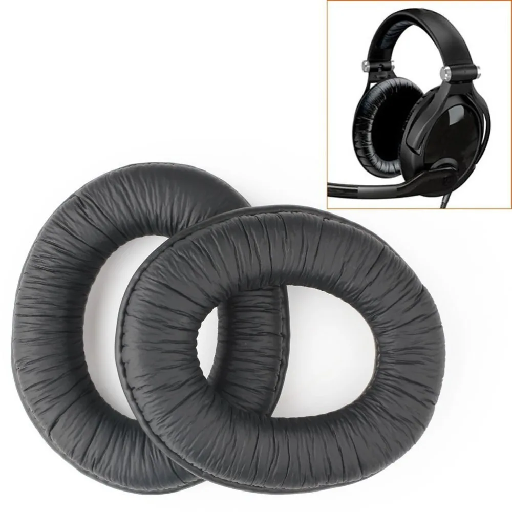 

Replacement Ear Pads Earpuds Cushions Cover for Sennheiser HD465 HD485 HD435 HD415 Headphone (Black)