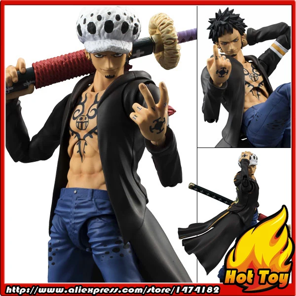 100% Оригинальные экшн-фигурки переменных героев MegaHouse-Trafalgar Law из ONE PIECE | Игрушки и