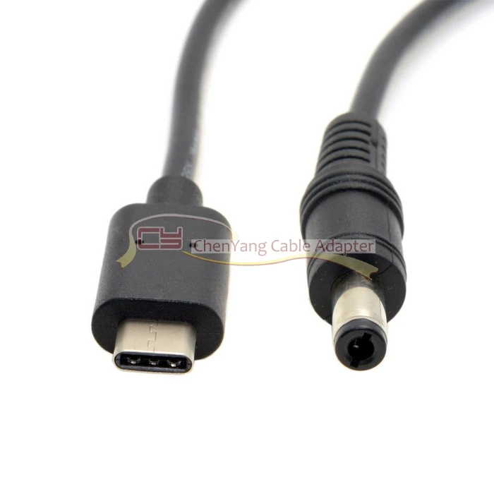 CY USB C 3 1 Тип к DC 5 2 мм разъем питания удлинитель зарядный кабель для Apple Новый