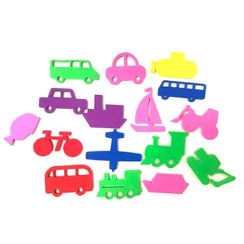 

20 Pcs Swimming Pool Toys Bath Toys Children Bath EVA Puzzle Funny Toy Baby Bathing Sticker Kindergarten Early Education Toys