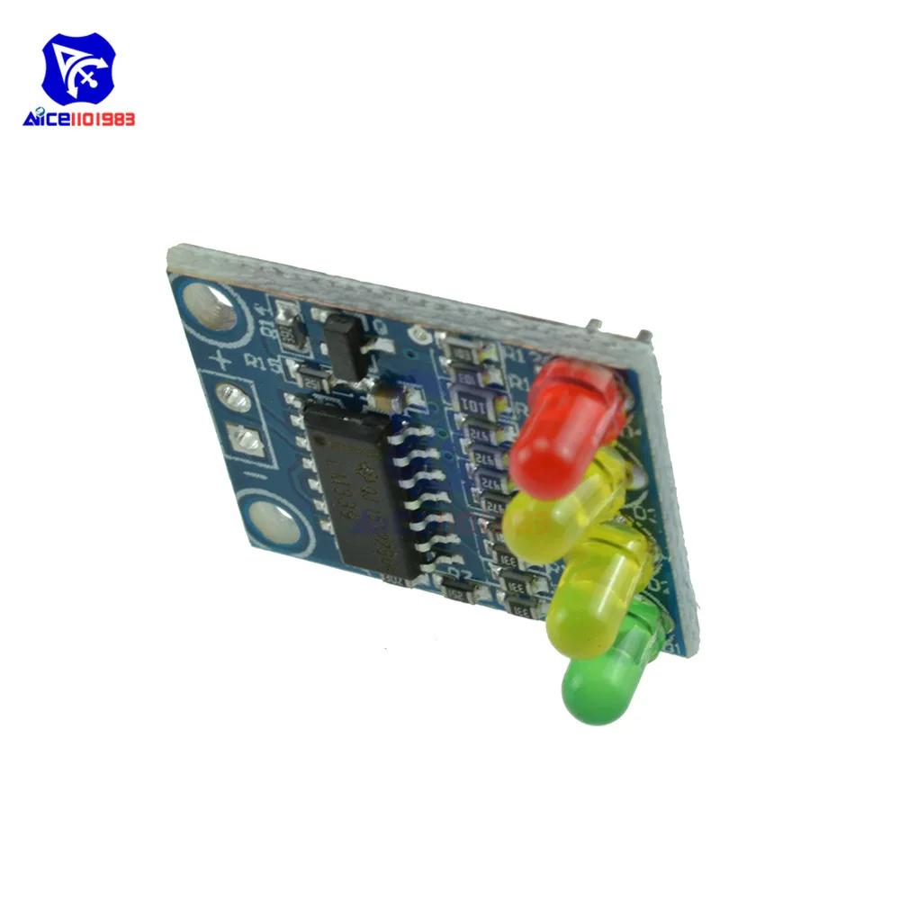 12V Electric Quantity 4 Power Indicator Battery Detection Module For Arduino NEW 