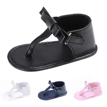 

Girls Sandals Shoes For Children PU leather Beach Shoes 2018 New Anti-slip Baby Sneakers Sandals Cherryb