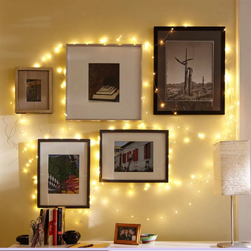 100 m 1000 Luzes Led Fio de Cobre Luz Cordas Fada Lâmpada para Decorações do Casamento do Natal do Jardim ao ar Livre à Prova d' Água para Casa 12 prova dwaterproof água lâmpada de fadas para