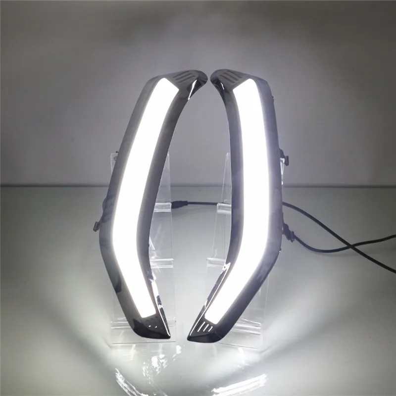 

LED DRL for Subaru Forester 2013 2014 2015 2016 forester Daytime running lights front fog lamp with dimming function relay