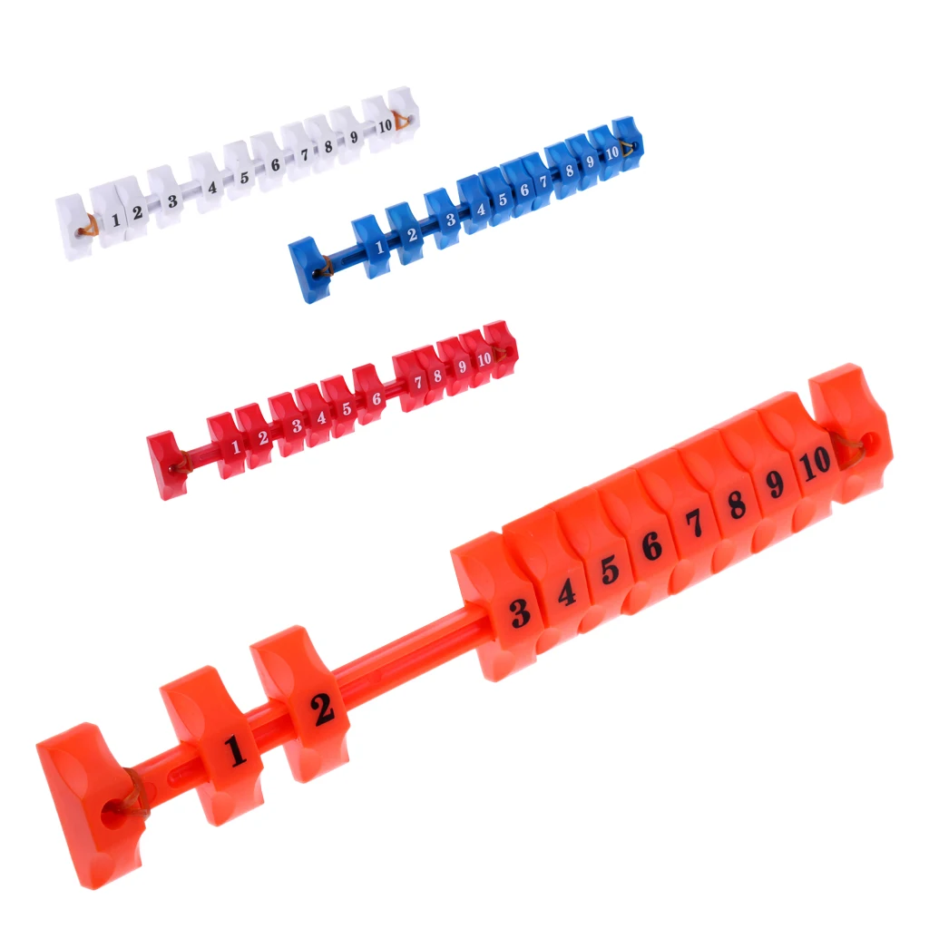 Foosball Scoring Units Table Football Score Counters Markers 4 Colors Tournament Entertainment Soccer Tables Accessories
