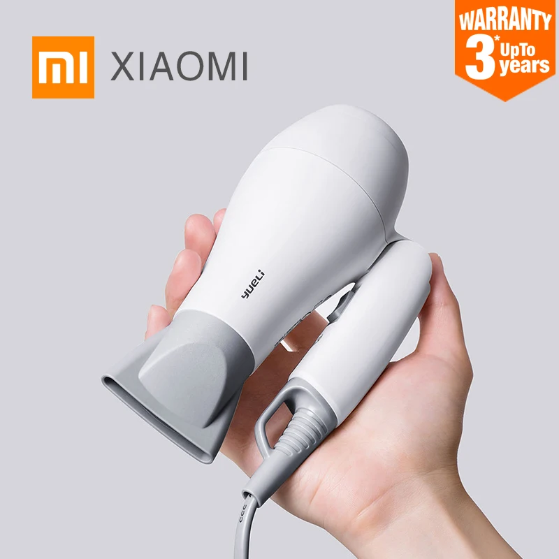 

XIAOMI MIJIA YUELI HD-066W Hair Dryer diffuser Home 1200W hair care Professinal Quick Dry Portable Travel Foldable handle